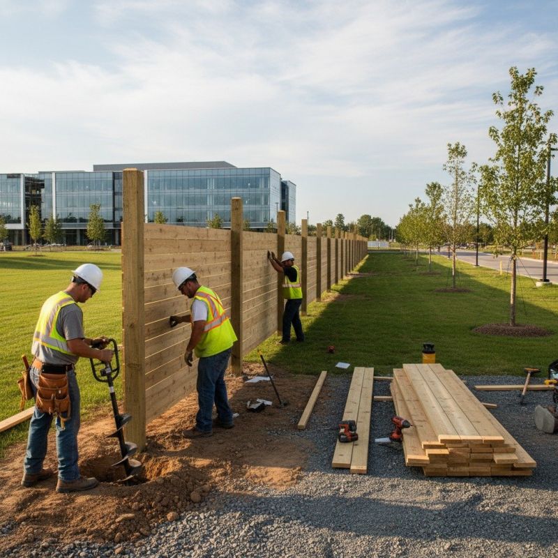 Silt Fence Installation